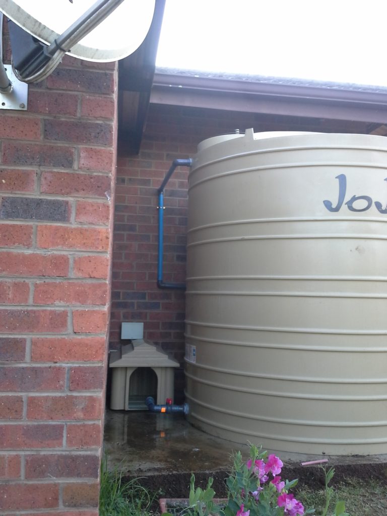 Jo-Jo Tank installed by Aqua-Duct Plumbing